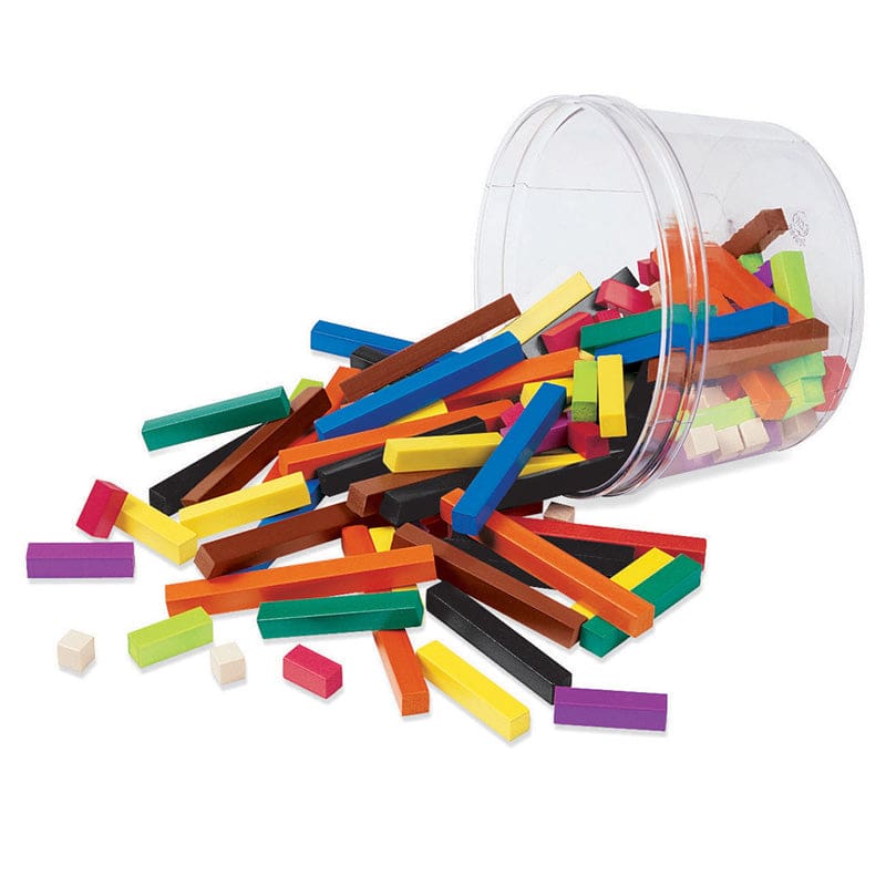 Cuisenaire Rods Small Group 155/Pk Plastic - Counting - Learning Resources