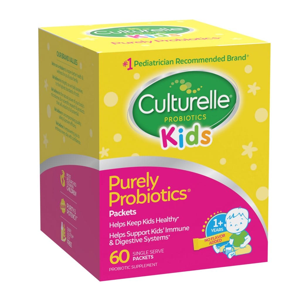 Culturelle Kids Purely Probiotics Packets (60 ct.) - Probiotics & Fiber - Culturelle Kids