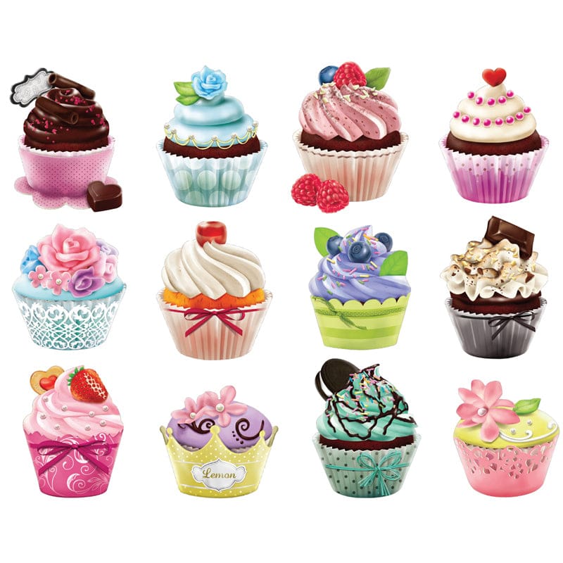 Cupcakes I Mini Shaped Puzzle Set 12 Puzzles (Pack of 6) - Puzzles - Cra-z-art