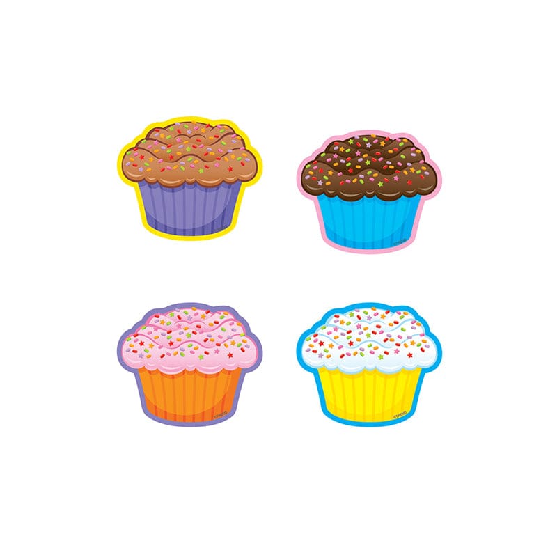 Cupcakes Mini Variety Pk Mini Accents (Pack of 10) - Accents - Trend Enterprises Inc.