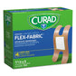 Curad Flex Fabric Bandages Knuckle 1.5 X 3 100/box - Janitorial & Sanitation - Curad®