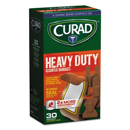 Curad Heavy Duty Bandages Assorted Sizes 30/box - Janitorial & Sanitation - Curad®
