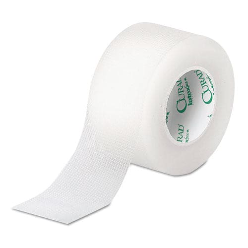 Curad Transparent Surgical Tape Heavy-duty Acrylic/cloth 1 X 10 Yds Matte Clear 12/pack - Janitorial & Sanitation - Curad®