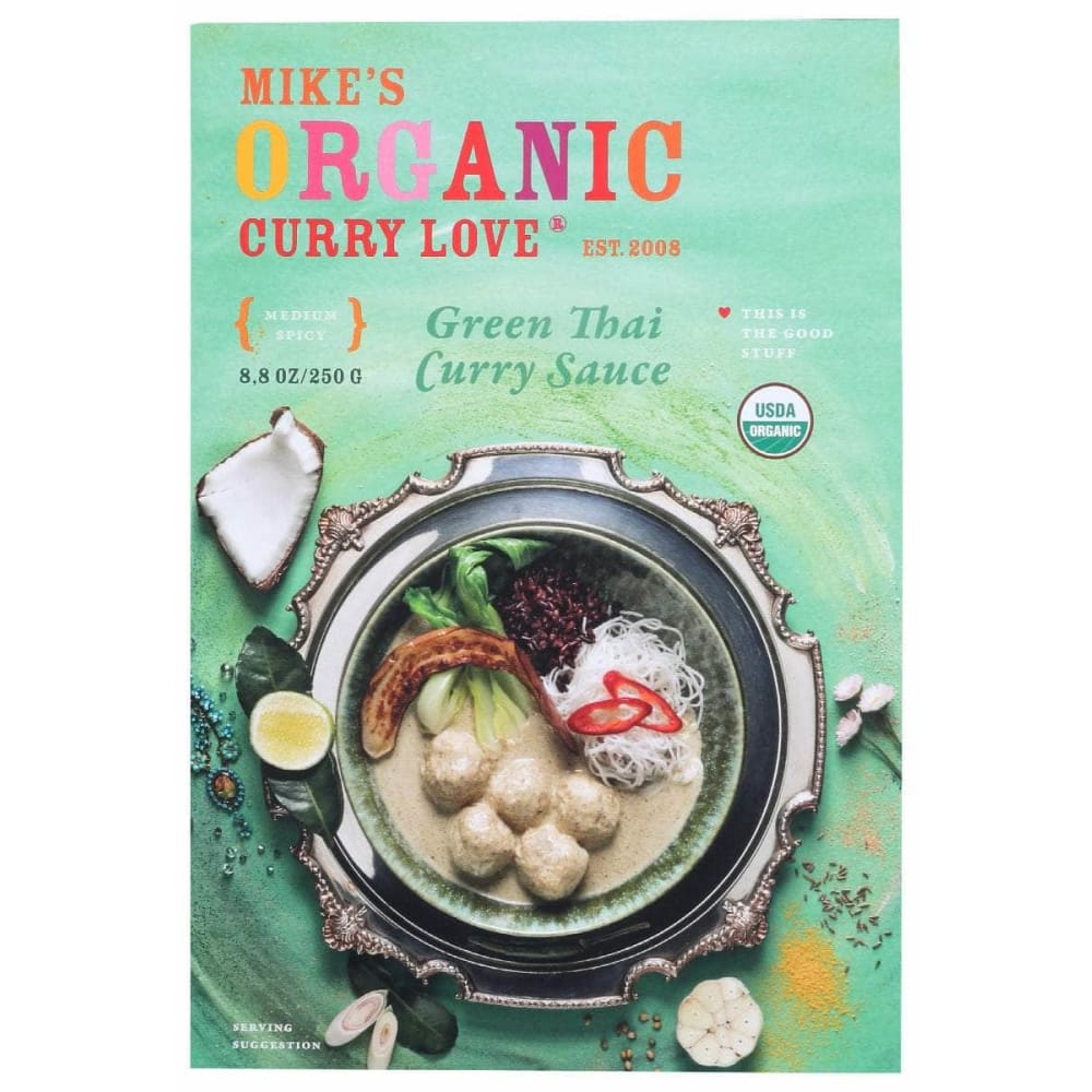 CURRY LOVE Grocery > Pantry CURRY LOVE: Green Thai Curry Sauce, 8.8 oz
