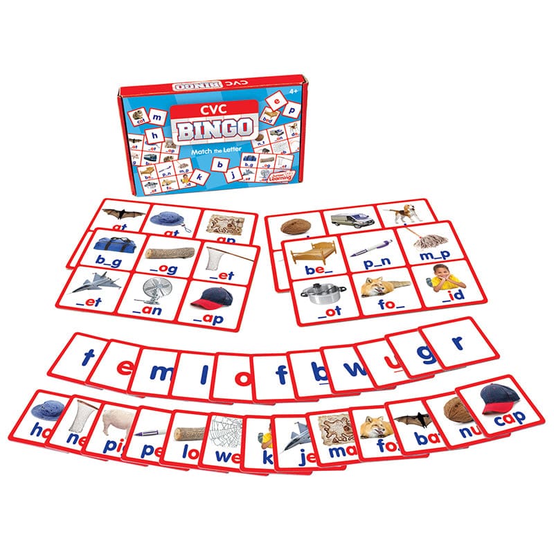 Cvc Bingo (Pack of 6) - Bingo - Junior Learning