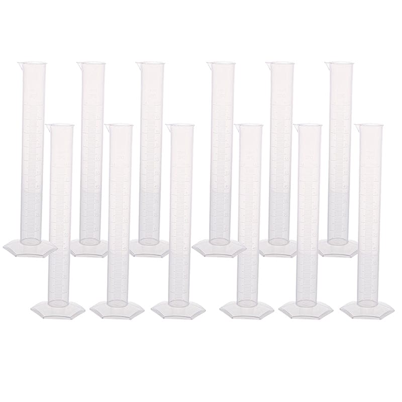 Cylinder Pp Hexag Base 100Ml 12/Pk - Lab Equipment - Supertek Scientific