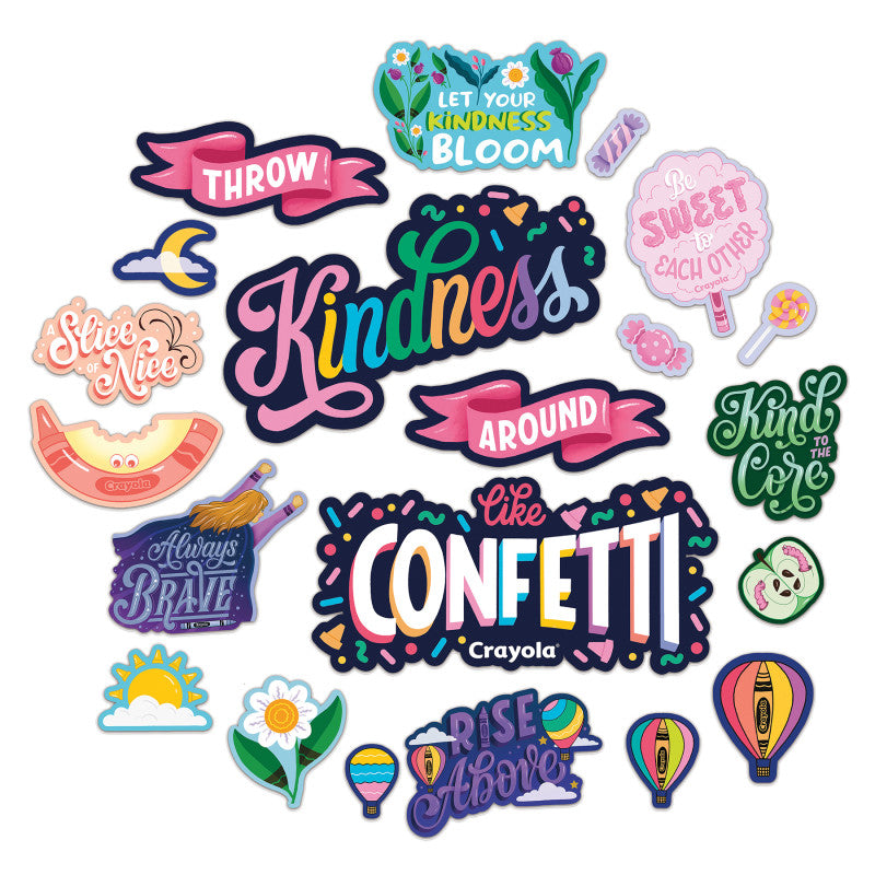 Crayola Colors Of Kindness Bbs Throw Kindness (Pack of 3)