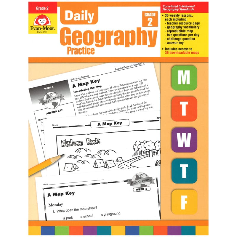 Daily Geography Practice Gr 2 - Geography - Evan-moor