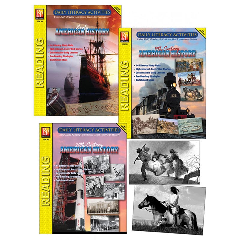 Daily Literacy History Set - History - Remedia Publications