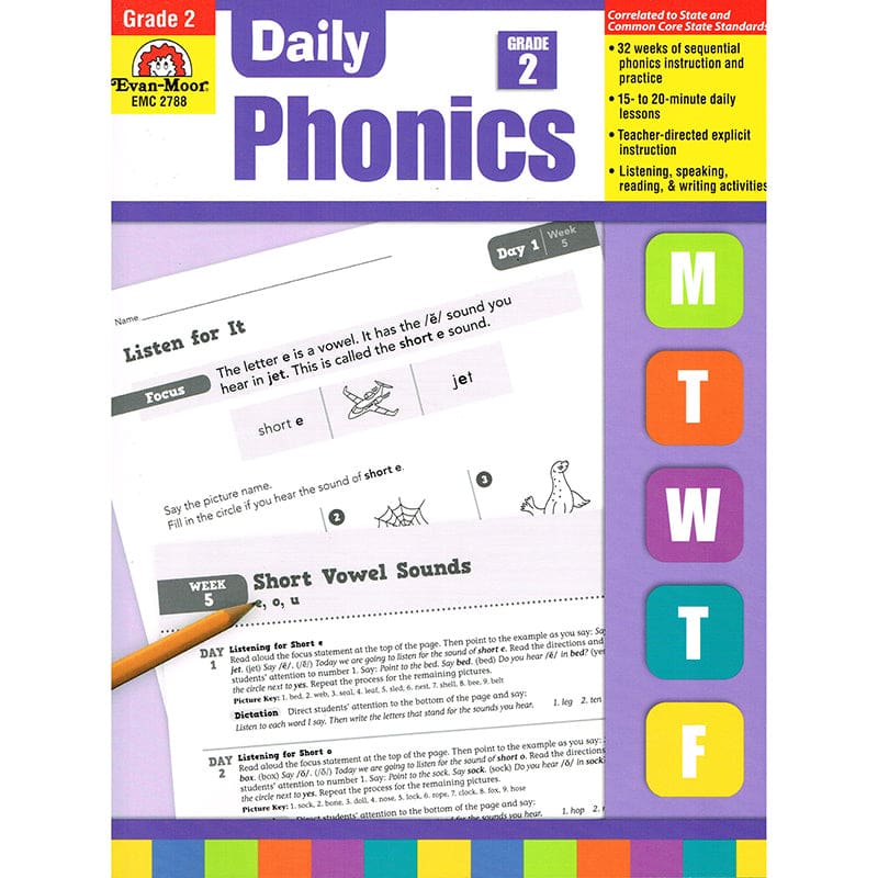 Daily Phonics Practice Gr 2 - Phonics - Evan-moor
