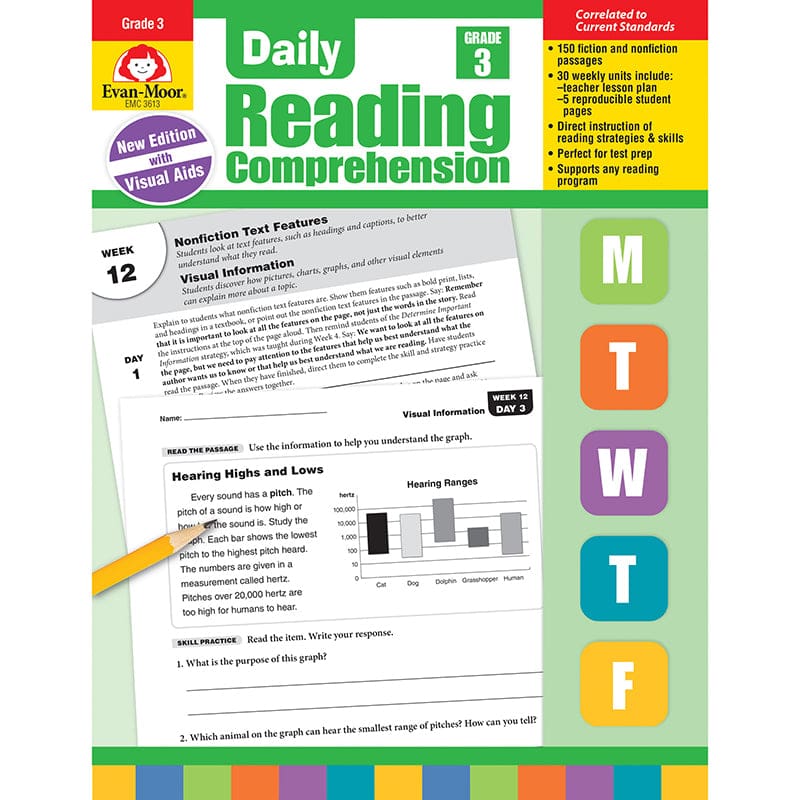 Daily Reading Comprehension Gr 3 - Comprehension - Evan-moor
