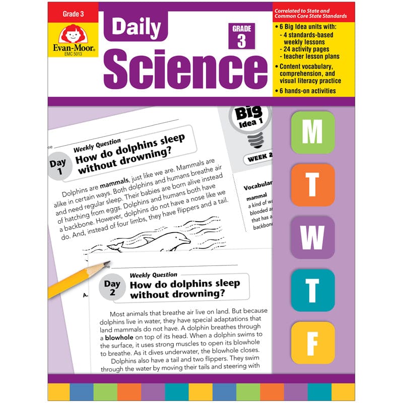 Daily Science Gr 3 - Activity Books & Kits - Evan-moor