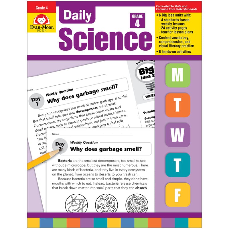 Daily Science Gr 4 - Activity Books & Kits - Evan-moor