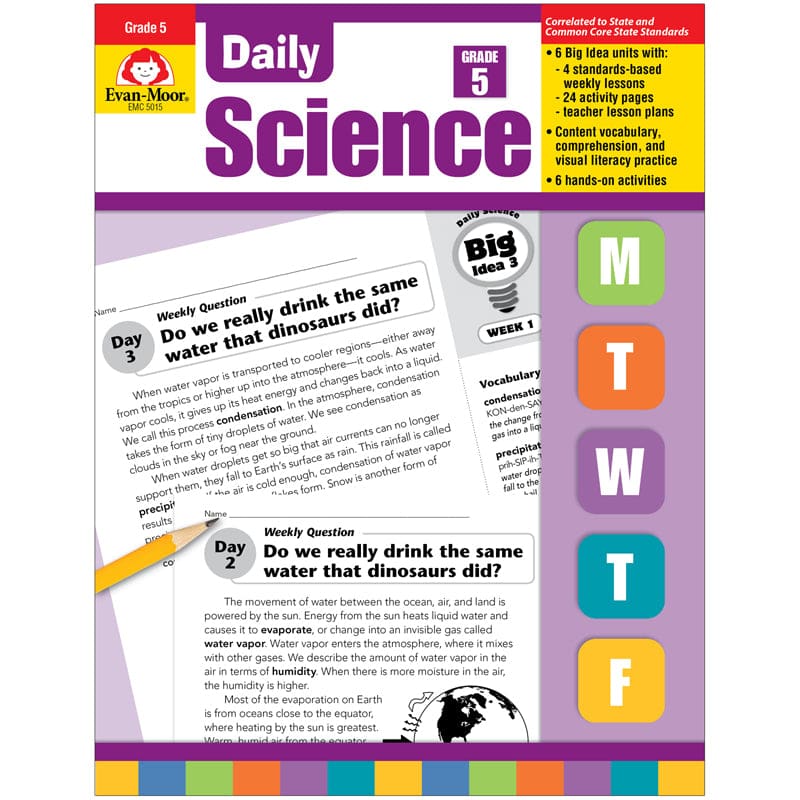 Daily Science Gr 5 - Activity Books & Kits - Evan-moor