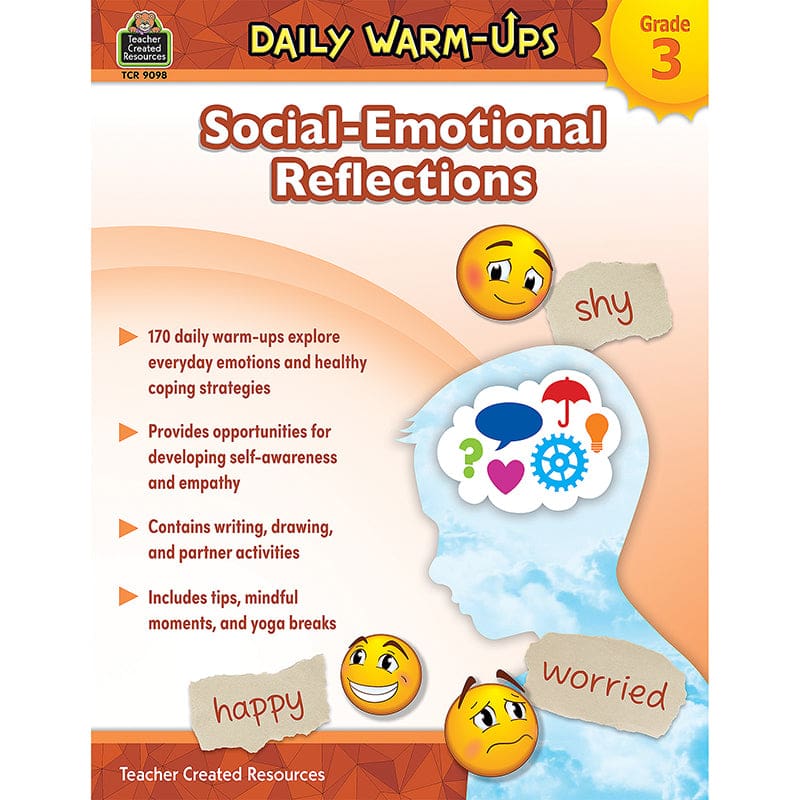 Daily Social Emotion Reflection Gr3 (Pack of 2) - Self Awareness - Teacher Created Resources