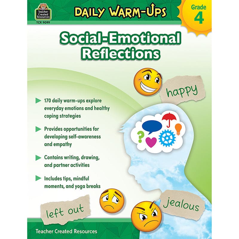 Daily Social Emotion Reflection Gr4 (Pack of 2) - Self Awareness - Teacher Created Resources