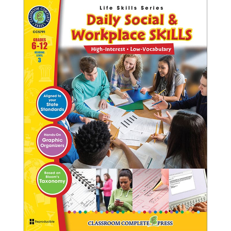 Daily Social & Workplace Skills (Pack of 2) - Economics - Classroom Complete Press
