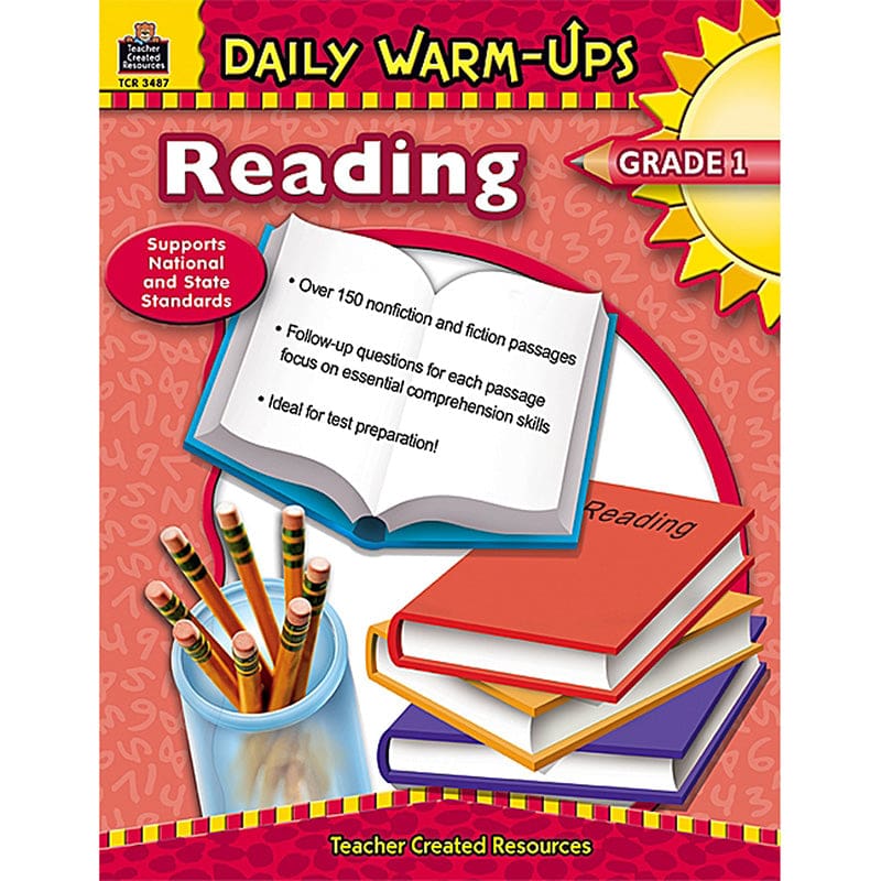 Daily Warm-Ups Reading Gr 1 (Pack of 2) - Reading Skills - Teacher Created Resources