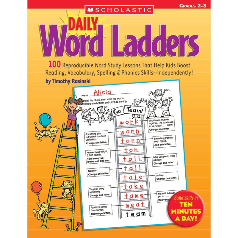 Daily Word Ladders Gr 2-3 (Pack of 2) - Word Skills - Scholastic Teaching Resources