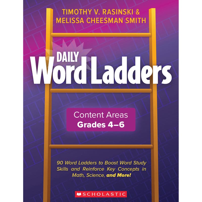 Daily Word Ladders Gr 4-6 Content Areas (Pack of 2) - Word Skills - Scholastic Teaching Resources