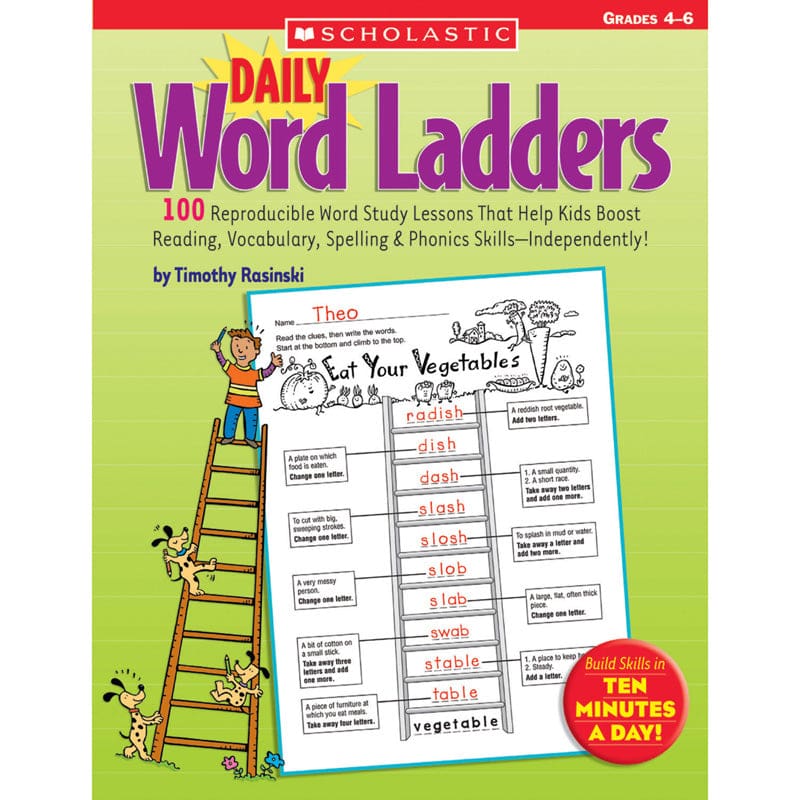 Daily Word Ladders Gr 4-6 (Pack of 2) - Word Skills - Scholastic Teaching Resources