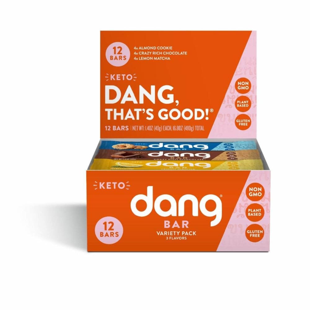 DANG DANG 3 Flavor Bar Pack, 16.8 oz