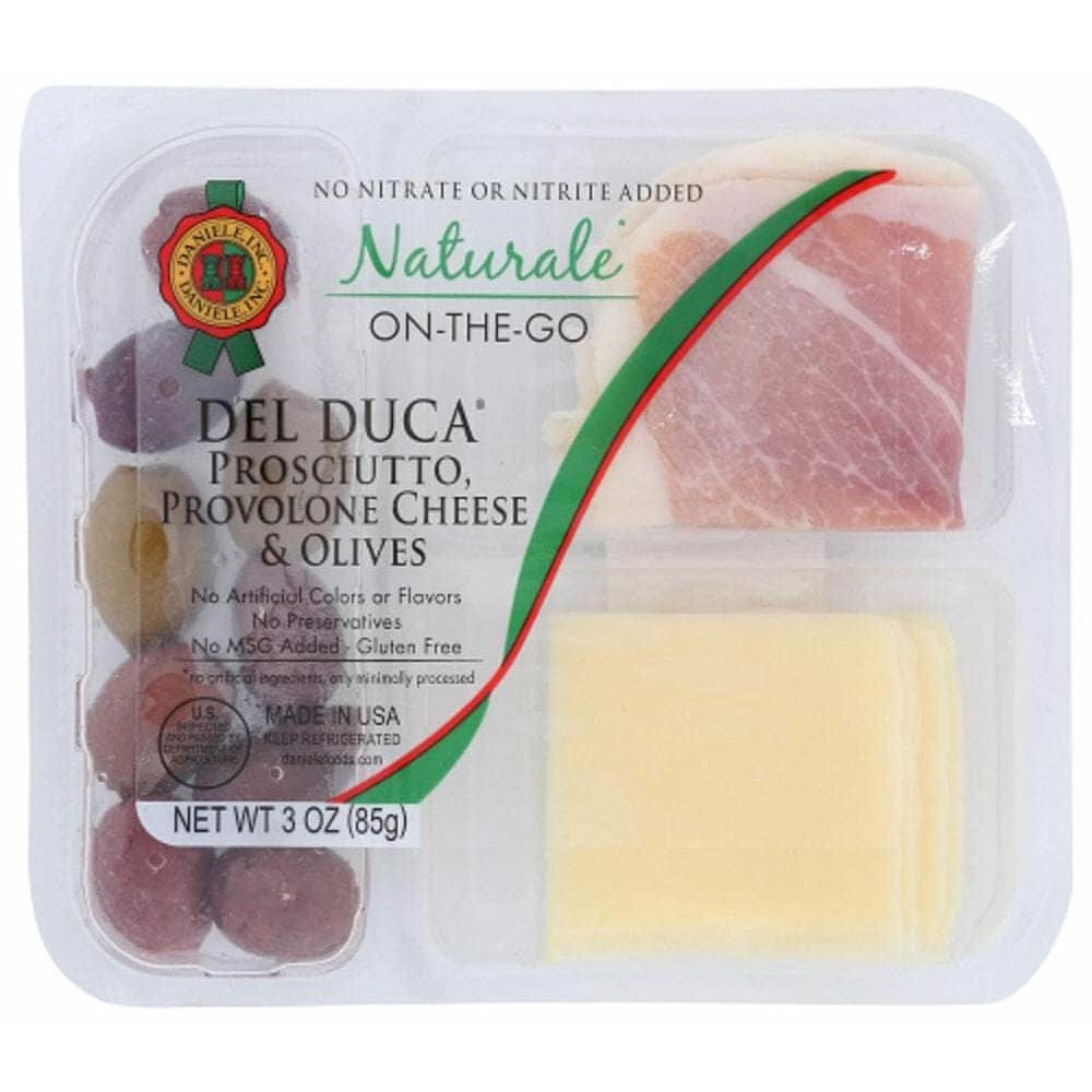 Daniele Daniele Prosciutto, Provolone Cheese & Olives Snack Pack, 3 oz
