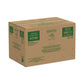 Dart Bare Eco-forward Rpet Cold Cups 9 Oz Leaf Design Clear/green/orange 1,000/carton - Food Service - Dart®