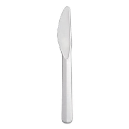 Dart Bonus Polypropylene Cutlery Knife White 5 1000/carton - Food Service - Dart®