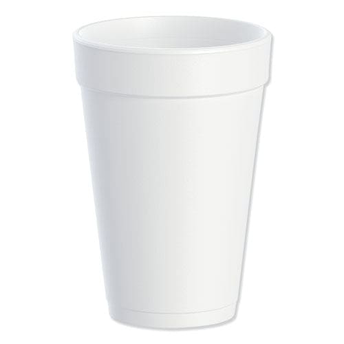 Dart Foam Drink Cups 16 Oz White 25/bag 40 Bags/carton - Food Service - Dart®