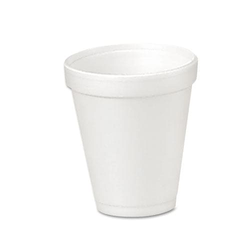 Dart Foam Drink Cups 4 Oz 50/bag 20 Bags/carton - Food Service - Dart®