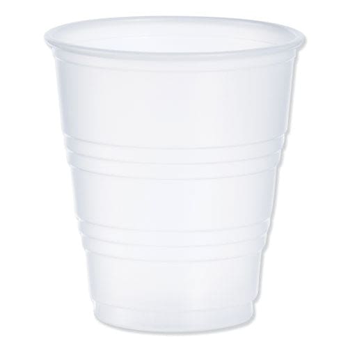 Dart High-impact Polystyrene Cold Cups 5 Oz Translucent 100 Cups/sleeve 25 Sleeves/carton - Food Service - Dart®
