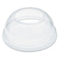 Dart Open-top Dome Lid Fits 16 Oz To 24 Oz Plastic Cups Clear 1.9 Dia Hole 1,000/carton - Food Service - Dart®