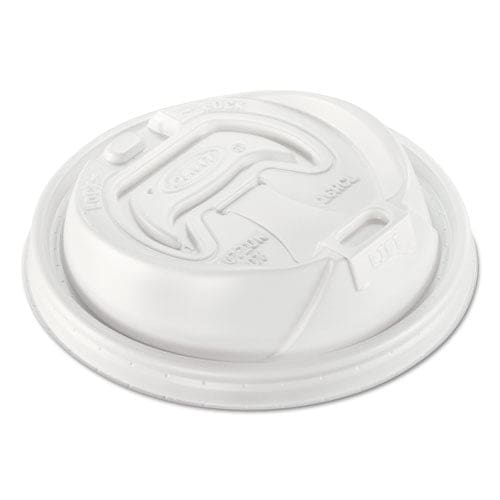 Dart Optima Reclosable Lid Fits 12 Oz To 24 Oz Foam Cups White 100/pack - Food Service - Dart®