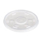 Dart Plastic Cold Cup Lids Fits 10 Oz Cups Translucent 100 Pack 10 Packs/carton - Food Service - Dart®