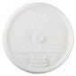 Dart Plastic Lids Fits 12 Oz To 24 Oz Hot/cold Foam Cups Sip-thru Lid White 100/pack 10 Packs/carton - Food Service - Dart®