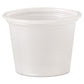 Dart Polystyrene Portion Cups 1 Oz Translucent 2,500/carton - Food Service - Dart®
