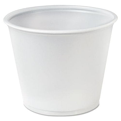 Dart Polystyrene Portion Cups 5.5 Oz Translucent 250/bag 10 Bags/carton - Food Service - Dart®
