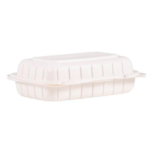 Dart Proplanet Hinged Lid Containers Hoagie Container 6.5 X 9 X 2.8 White Plastic 200/carton - Food Service - Dart®