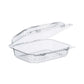 Dart Staylock Clear Hinged Lid Containers 6 X 7 X 2.1 Clear Plastic 125/packs 2 Packs/carton - Food Service - Dart®