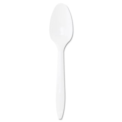 Dart Style Setter Mediumweight Plastic Forks White 1000/carton - Food Service - Dart®
