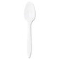 Dart Style Setter Mediumweight Plastic Teaspoons White 1000/carton - Food Service - Dart®