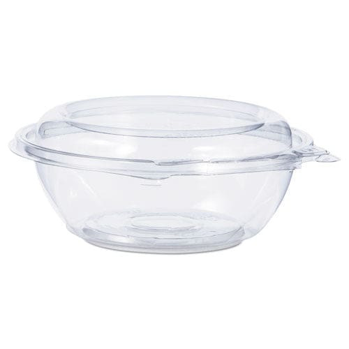 Dart Tamper-resistant Tamper-evident Bowls With Dome Lid 8 Oz 5.5 Diameter X 2.1h Clear Plastic 240/carton - Food Service - Dart®