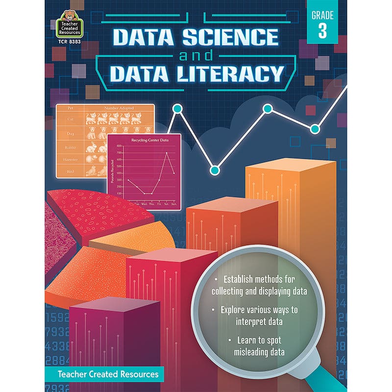 Data Science And Data Literacy Gr3 (Pack of 3) - Graphing - Teacher Created Resources