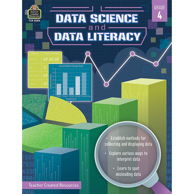 Data Science And Data Literacy Gr4 (Pack of 3) - Graphing - Teacher Created Resources