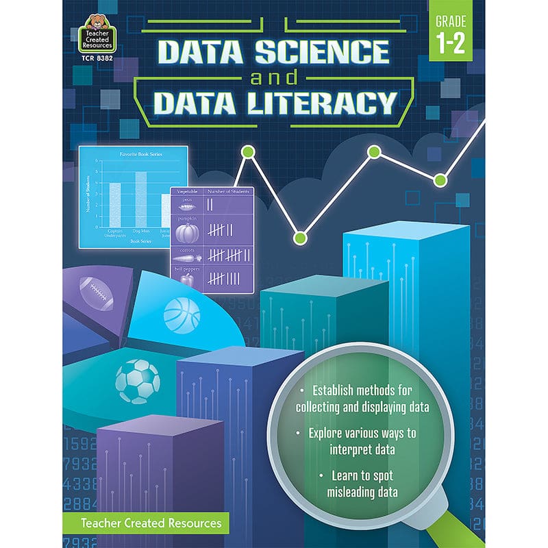 Data Science & Data Literacy Gr1-2 (Pack of 3) - Graphing - Teacher Created Resources
