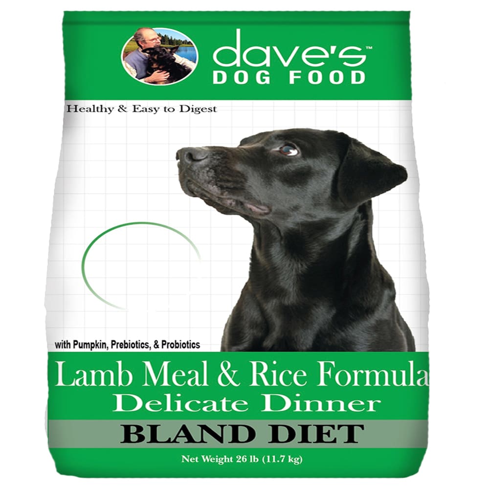 Daves Dog Delicate Dinner Lamb Rice 26Lbs - Pet Supplies - Daves