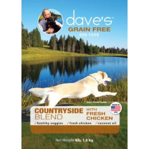 Daves Grain Free Countryside Blend Chicken 4 Lbs - Pet Supplies - Daves