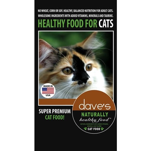Daves Naturally Healthy Adult Cat Food 8 Lbs - Pet Supplies - Daves