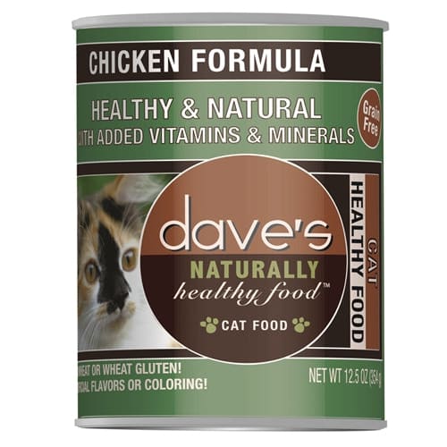 Daves Naturally Healthy Cat Food; Chicken Formula 13.2Oz (Case Of 12) - Pet Supplies - Daves